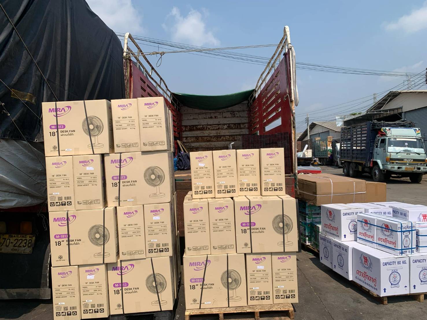 บริการรับส่งสินค้าไปนราธิวาส โชคปรเมศร์ขนส่ง